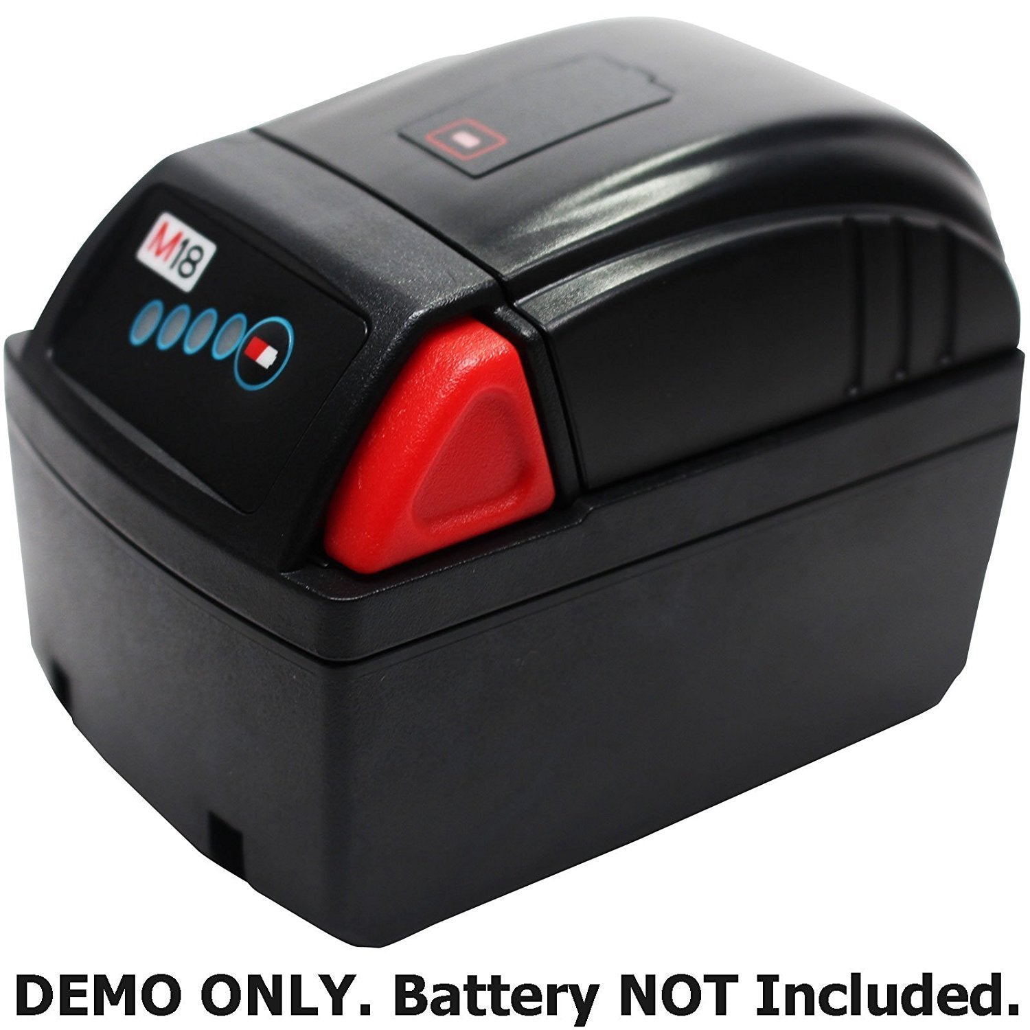2.1A USB Power Adapter for Milwaukee M18 18V Battery - Charge Phones & Devices On-The-Go for DIY, Construction & Outdoor Work