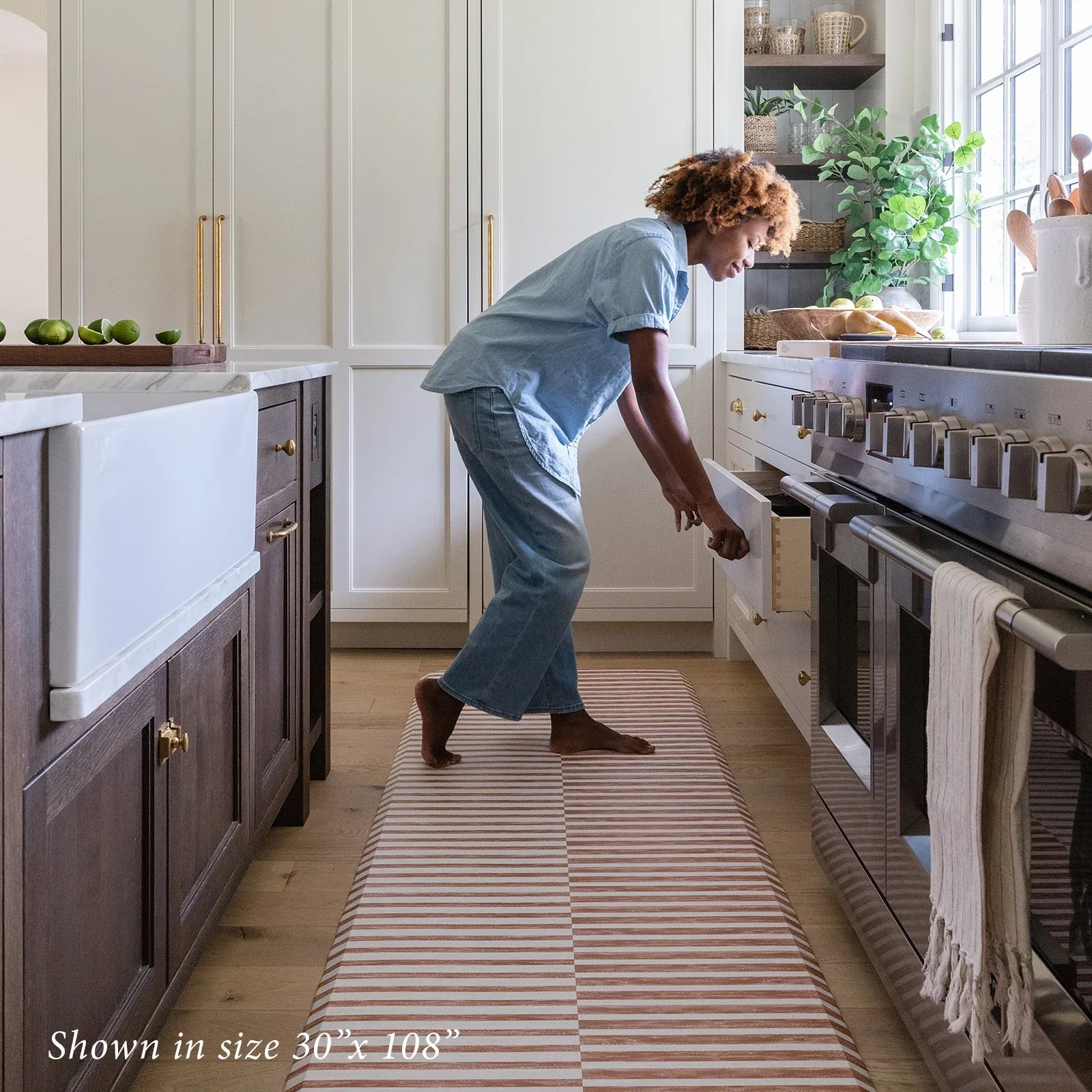 Nama Standing Mat for Office & Home - Anti-Fatigue Comfort Floor Mat - Reese - Perfect for Standing Desks, Workstations & Kitchen Use