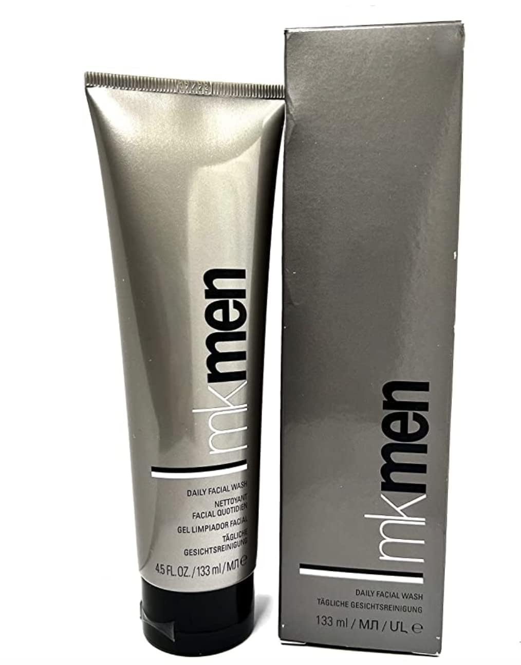 Mary Kay MK Men Daily Facial Wash 4.5 FL OZ - Oil Control & Deep Cleansing Face Wash for Men - Gentle Exfoliating & Hydrating Formula - Perfect for Morning & Night Skincare Routine
