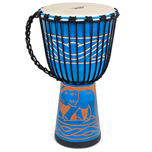 9.5'' Hand-Painted Blue