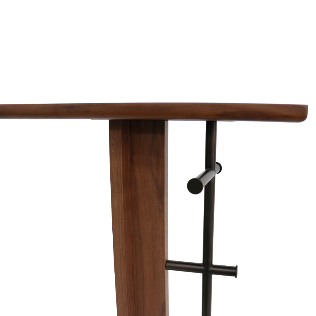 Modern Console Table for Entryway - Slim Sofa Table with Storage Shelf - Perfect for Hallway, Living Room & Small Spaces