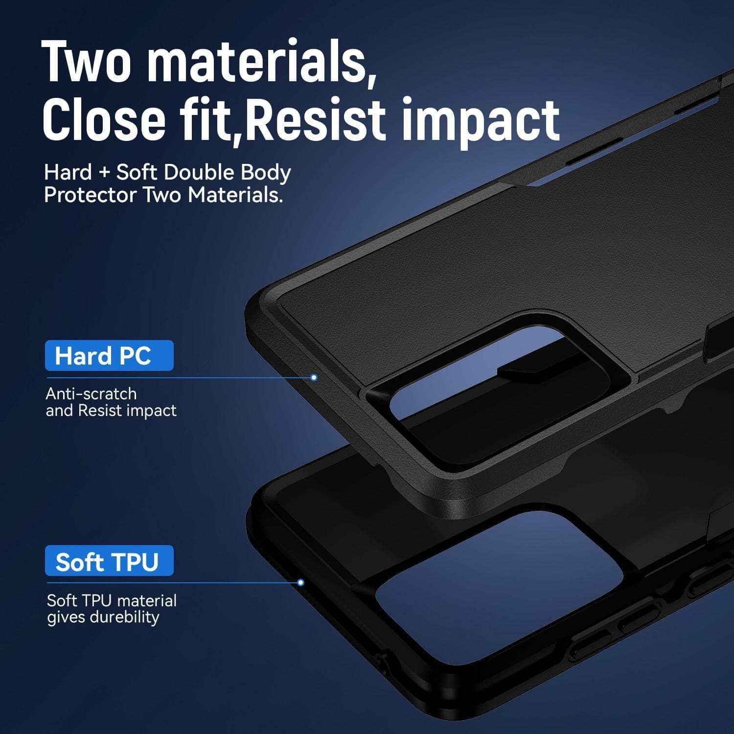 Shockproof & Precise Cutout Galaxy A73 Phone Case - Durable Protection for Everyday Use, Work & Outdoor Activities