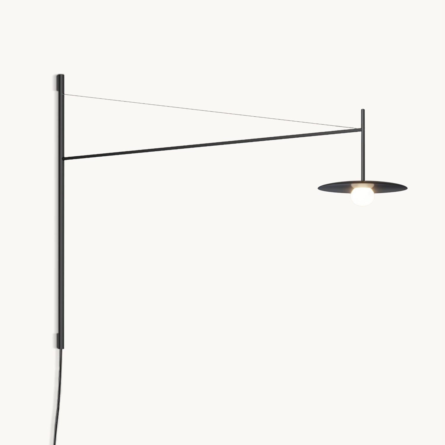 Gea Plug In Wall Lamp - Modern Touch Control Night Light for Bedroom, Nursery, Hallway - Energy Efficient LED Plug-In Sconce with Adjustable Brightness