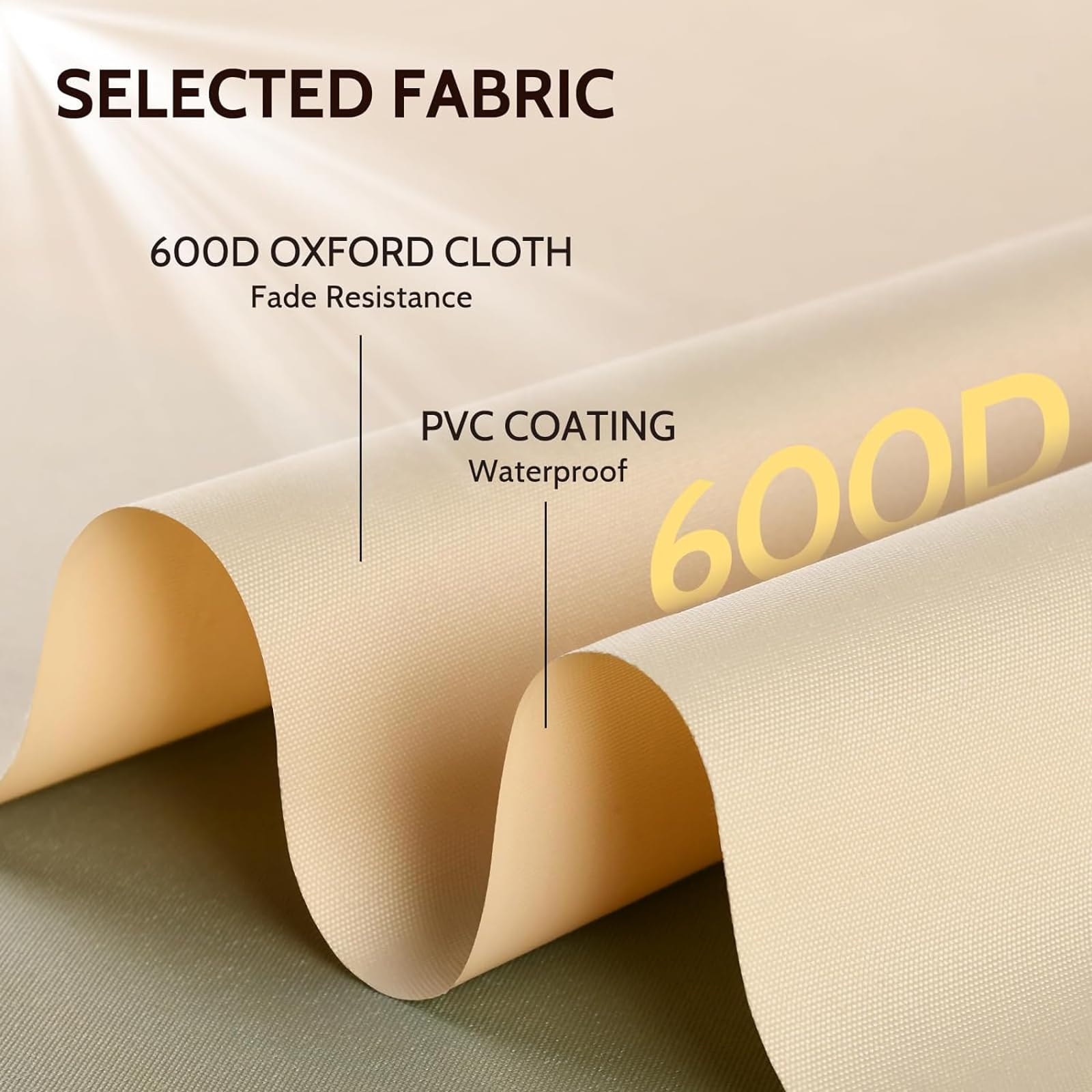Waterproof Outdoor Patio Sofa Cover - COSFLY All-Weather Loveseat Protector (Fits 54W x 38D x 35H) for Garden, Deck & Backyard Furniture Protection
