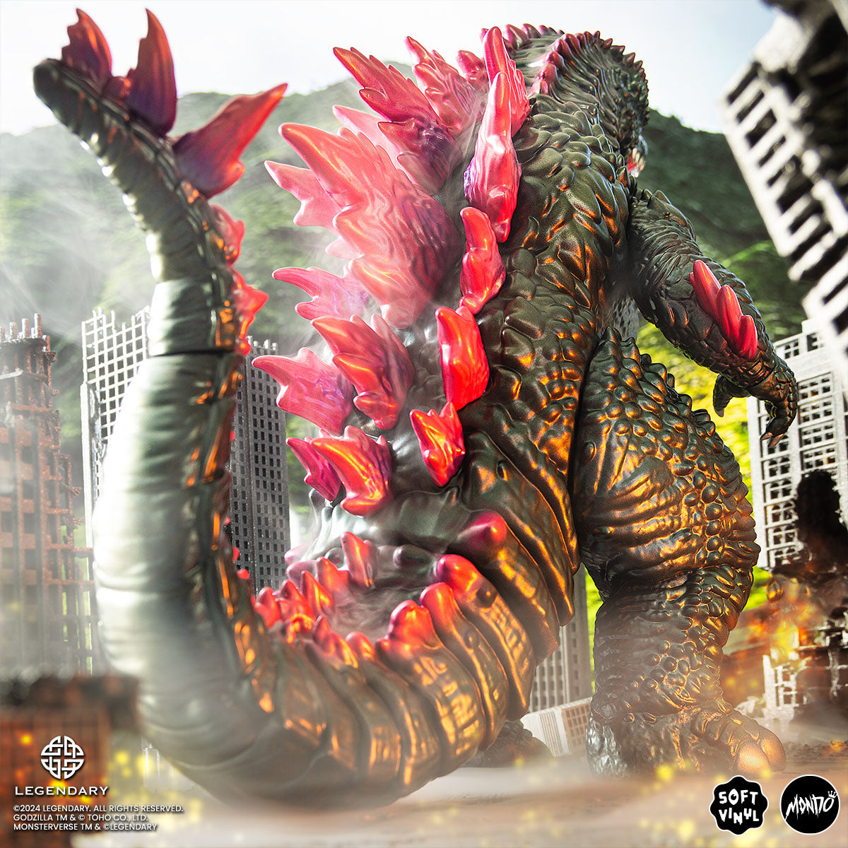 Godzilla x Kong: The New Empire Soft Vinyl Figure - Collectible Movie Monster Toy for Fans, Home Decor & Display | Perfect for Gifts, Collections & Movie Themed Rooms