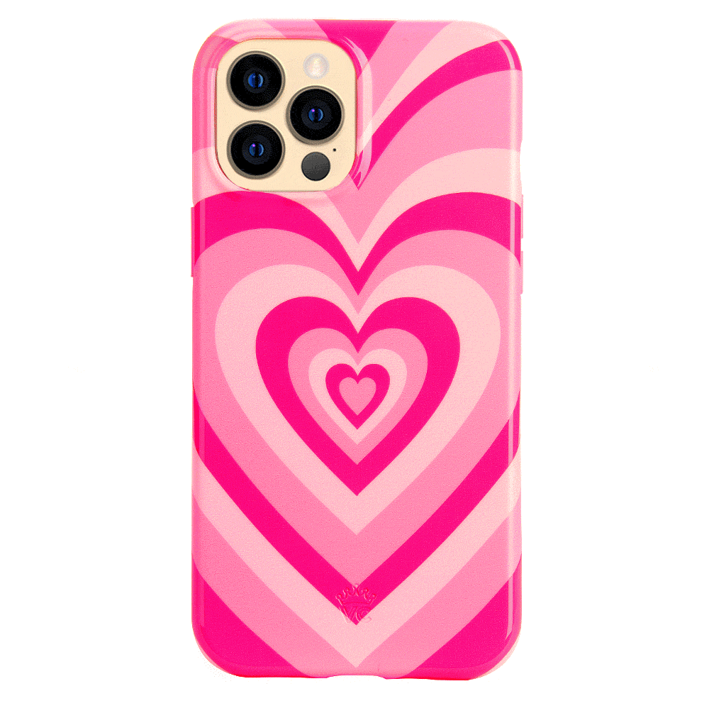 Cute Pink Sweethearts iPhone Case - Trendy Protective Cover for iPhone 13/14/15 Pro Max - Perfect Gift for Valentine's Day & Everyday Use