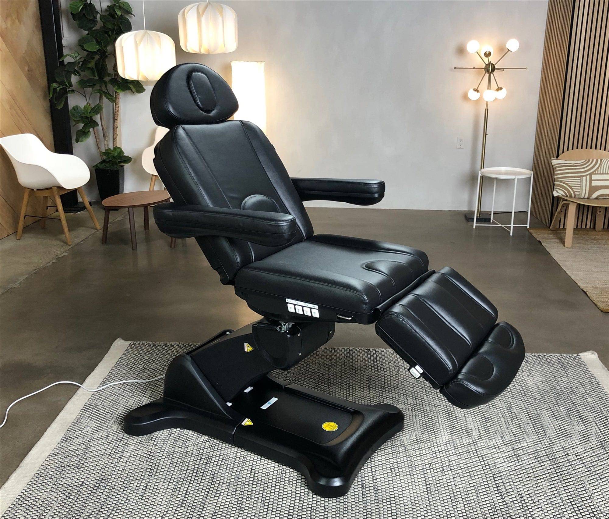 Electric 4 Motor Massage Chair Bed for Home & Office - Full Body Recliner with Heat Therapy for Pain Relief & Relaxation - Perfect for Living Room, Bedroom or Spa
