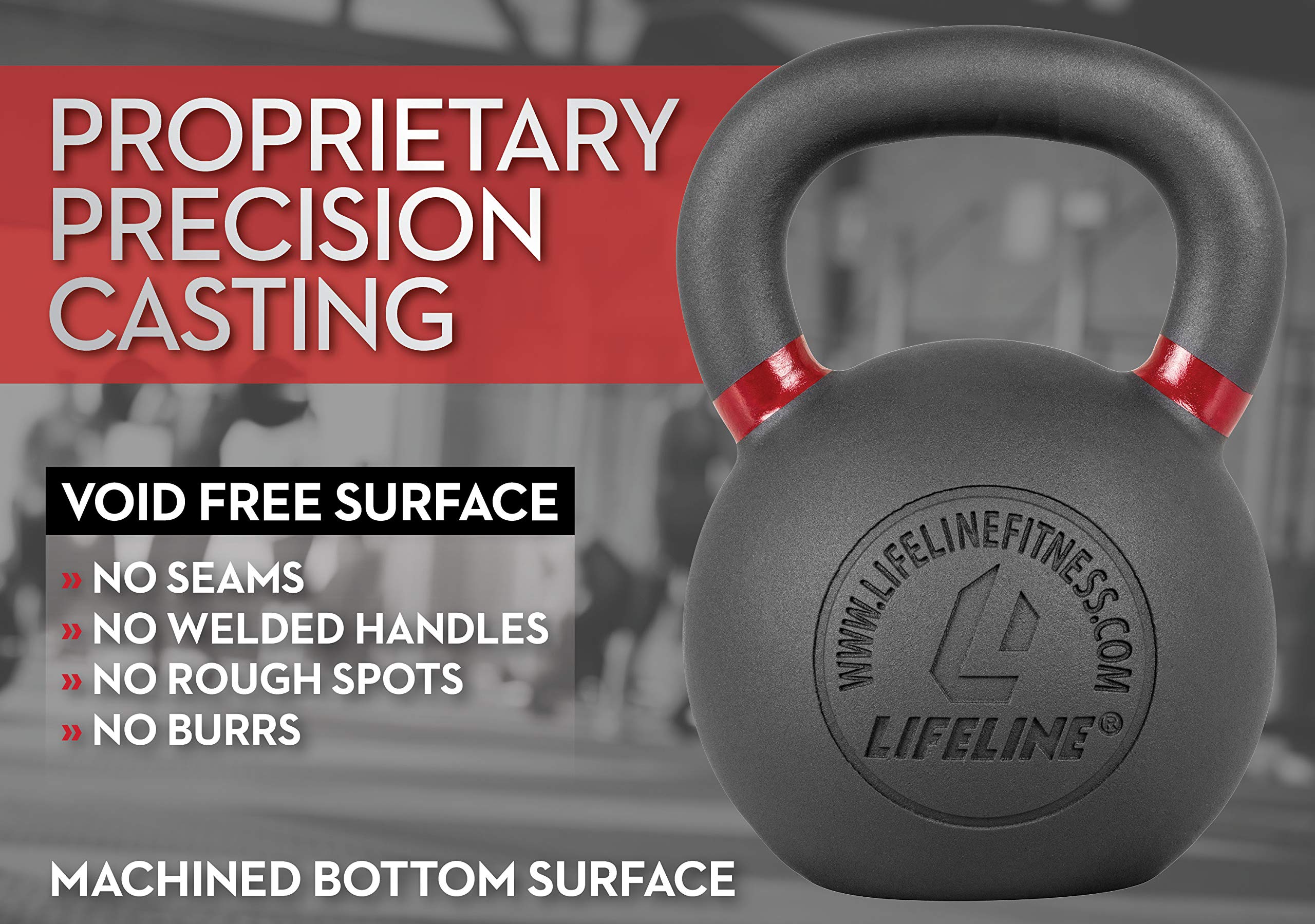 Premium Cast Iron Kettlebell for Full-Body Workout - Adjustable Weight Strength Training Equipment for Home Gym, CrossFit & HIIT - Ideal for Muscle Building, Fat Burning & Functional Fitness