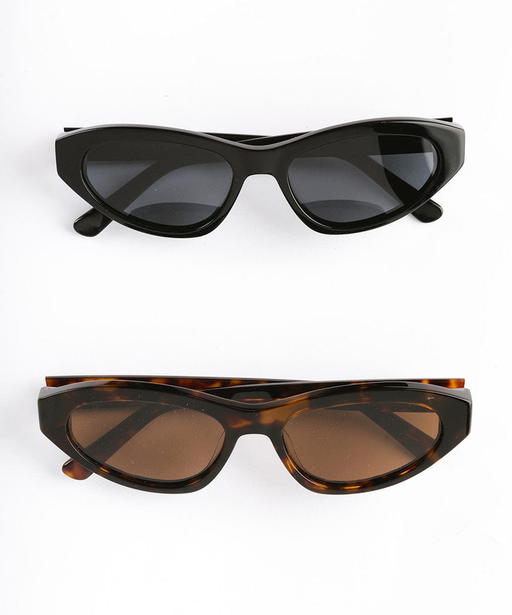 Stylish Demi Cat Eye Sunglasses for Women - UV Protection & Polarized Lenses - Perfect for Driving, Beach & Outdoor Activities