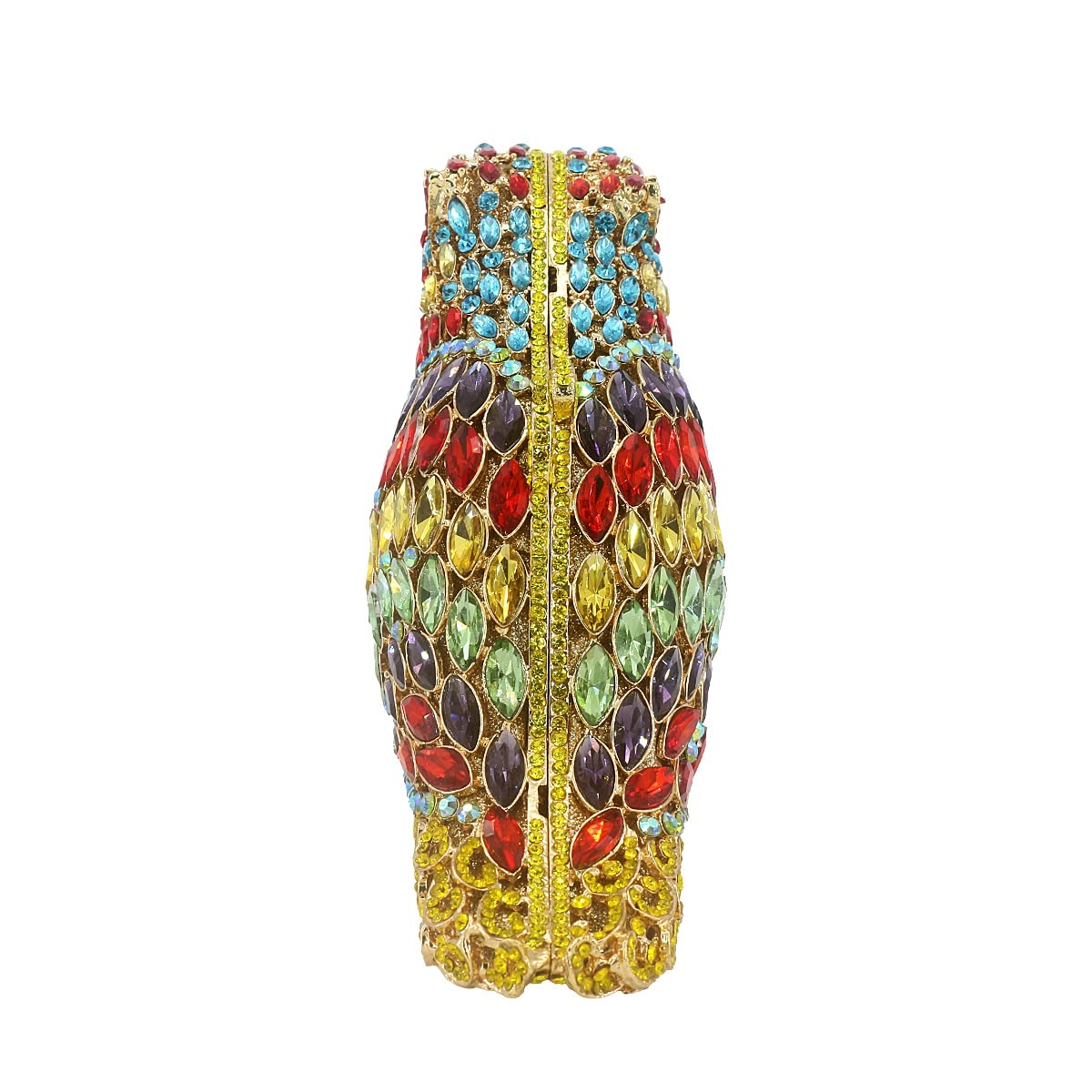 Sparkling Rhinestone Crystal Parrot Clutch Purse - Elegant Women's Evening Bag for Parties, Weddings & Prom - Perfect for Cocktail Dinners, Date Nights & Special Occasions