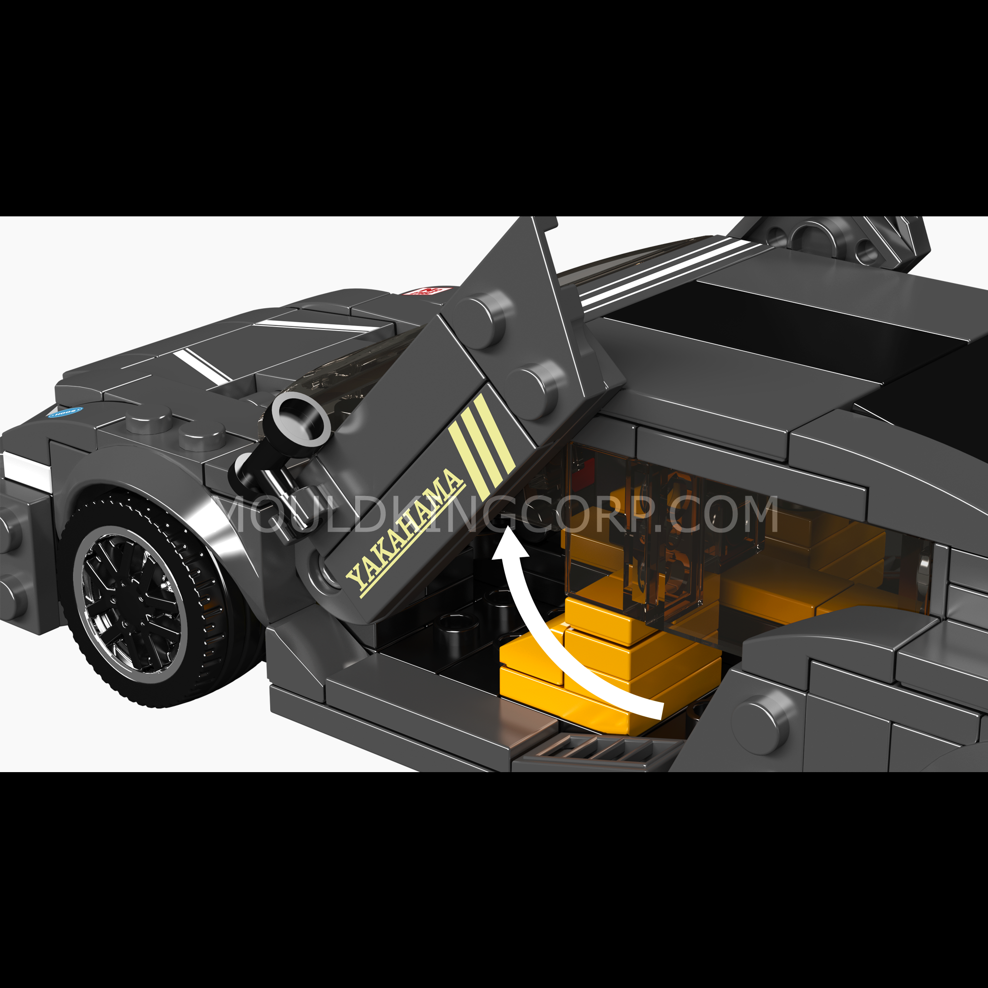 Mould King 27052 Koenigsegg Race Car Building Set - 386 Pcs STEM Toy for Kids & Adults | Perfect for Creative Play, Model Collection & DIY Projects