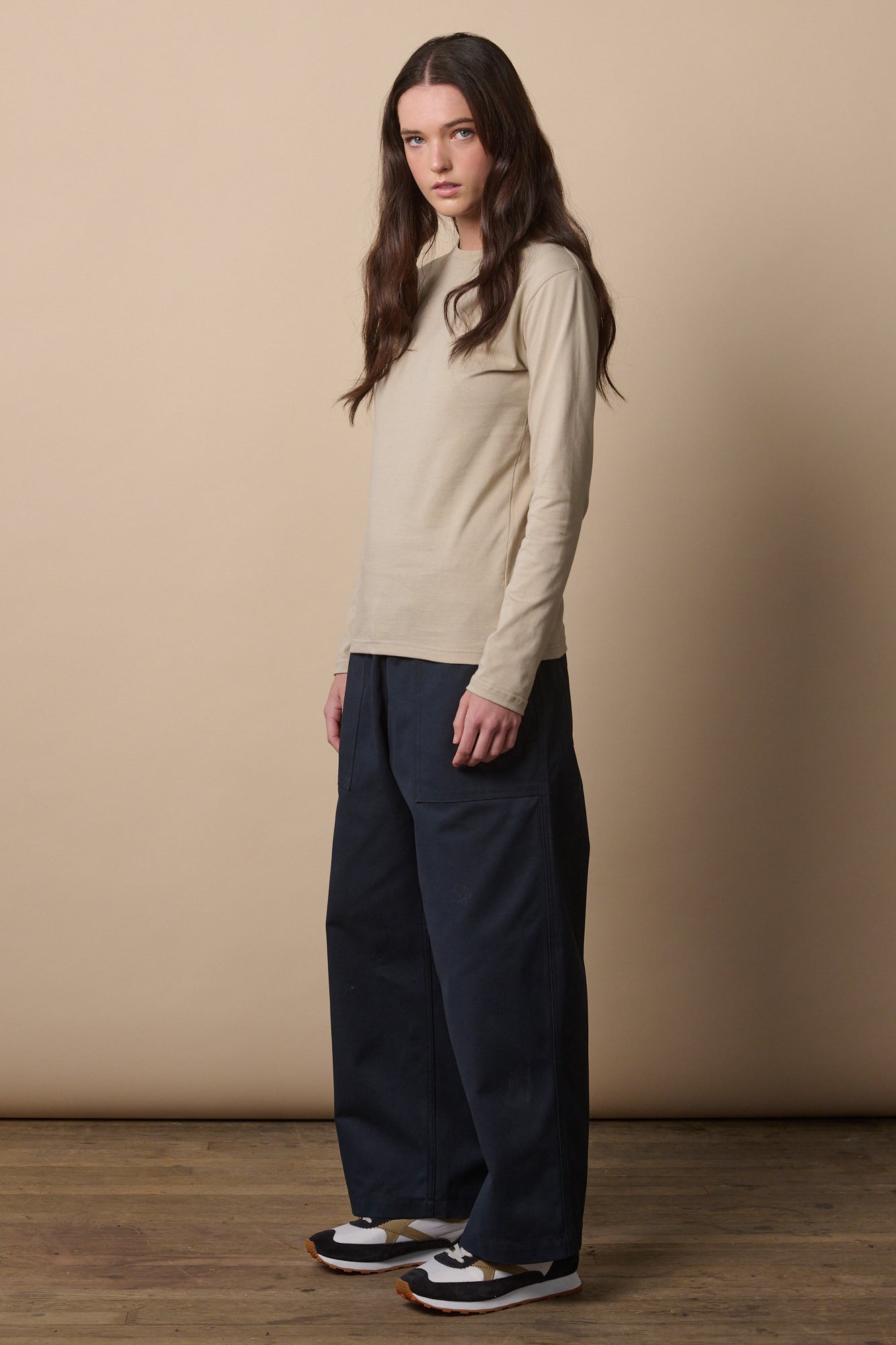 Women's Long Sleeve T-Shirt - Soft Cotton Casual Top for Everyday Wear | Perfect for Work, Outings & Layering