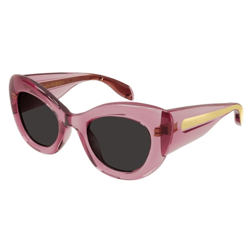 Alexander McQueen AM0403S Designer Sunglasses for Women & Men - UV Protection, Luxury Fashion Eyewear for Outdoor, Travel & Daily Wear