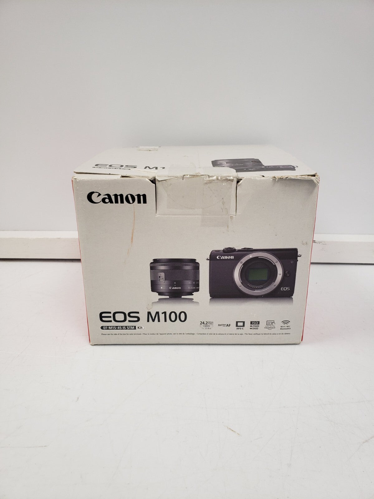 Canon EOS M100 Mirrorless Digital Camera with 15-45mm Lens - Perfect for Vlogging, Travel Photography & Everyday Shooting