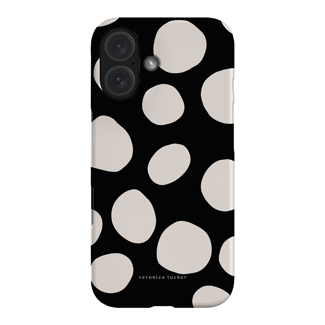 Premium Pebbles Noir Phone Case - Slim Protective Cover for iPhone & Samsung - Perfect for Everyday Use, Travel & Outdoor Activities