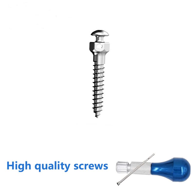 Dental Orthodontic Micro Screwdriver Set with 10pcs Mini Self-Drilling Screws - Precision Tool for Braces, Implants & DIY Repairs | Perfect for Dentists, Orthodontists & Home Use