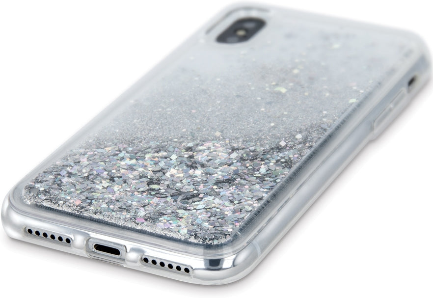 Apple iPhone 11 Liquid Sparkle Case - Premium Shockproof Protective Cover with Glitter Design (Silver) | Perfect for Everyday Use, Travel & Outdoor Activities