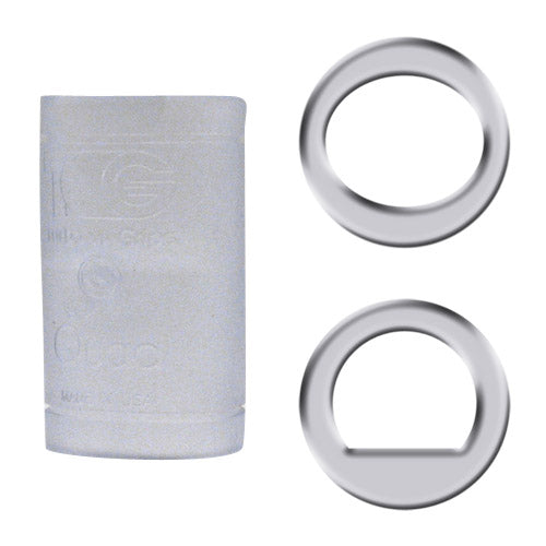 Turbo Quad Classic Finger Grips - Clear Power Lift & Oval Design for Enhanced Grip - Perfect for Weightlifting, Rock Climbing, and Gym Training
