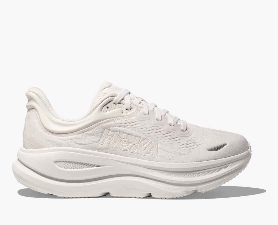 HOKA Women's Bondi 9 Running Shoes - Cushioned Comfort for Long Distance Jogging & Walking - Perfect for Road Running, Gym Workouts & Everyday Wear