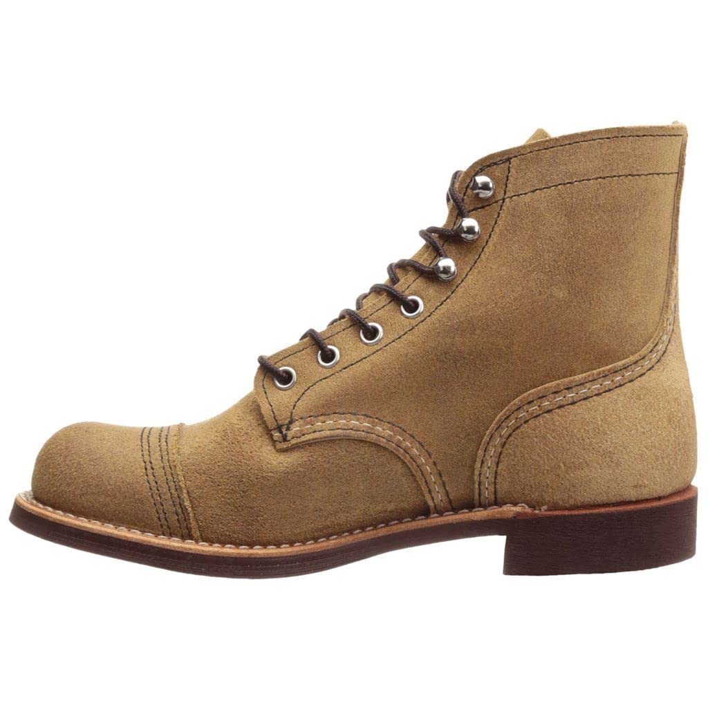 Red Wing Men's Iron Ranger 8085 Leather Boots - Durable Work & Casual Boots for Outdoor, Hiking & Everyday Wear