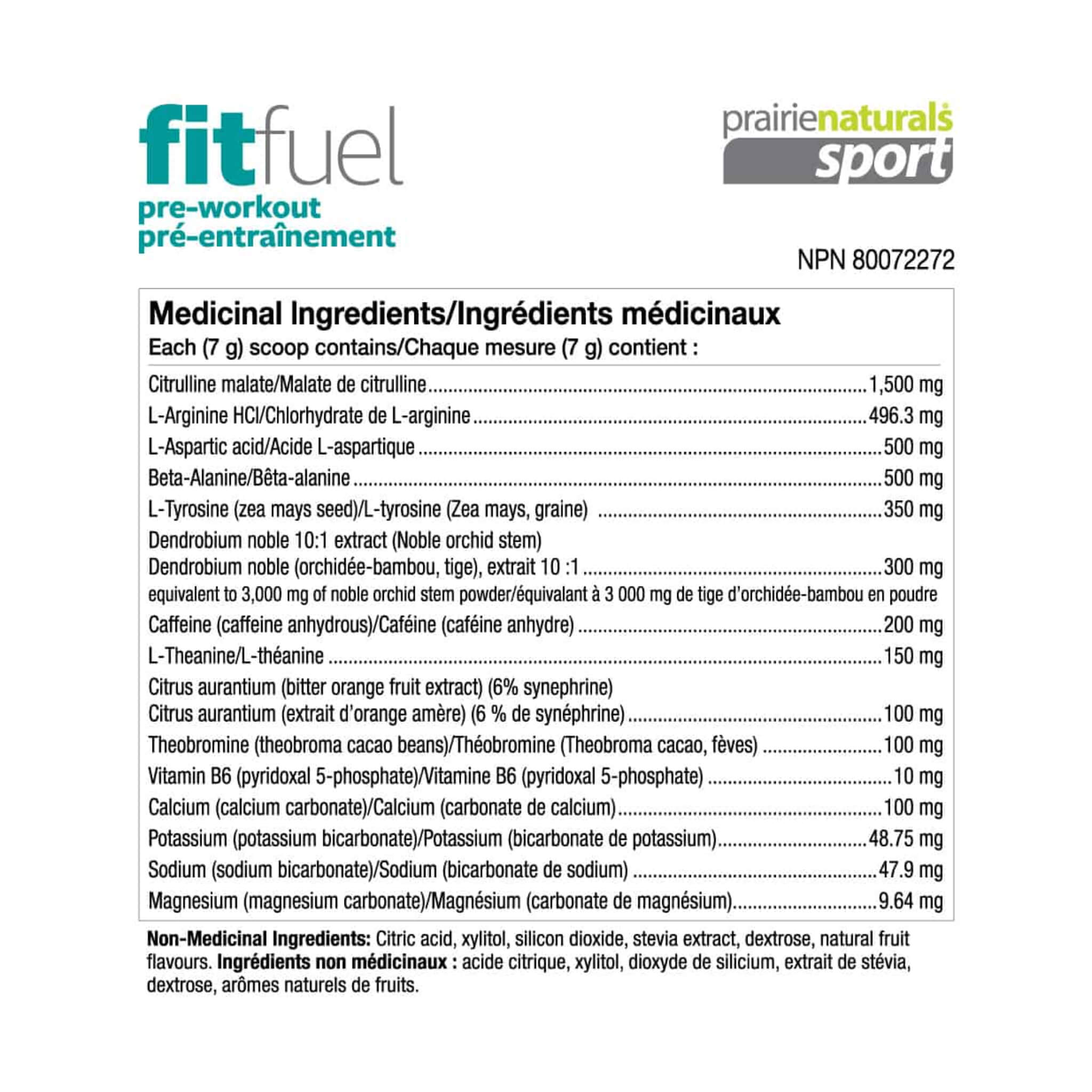 FitFuel pH Balanced Pre Workout Powder - Energy Booster for Gym & Fitness Training, Muscle Recovery & Endurance | Best for Athletes & Bodybuilders