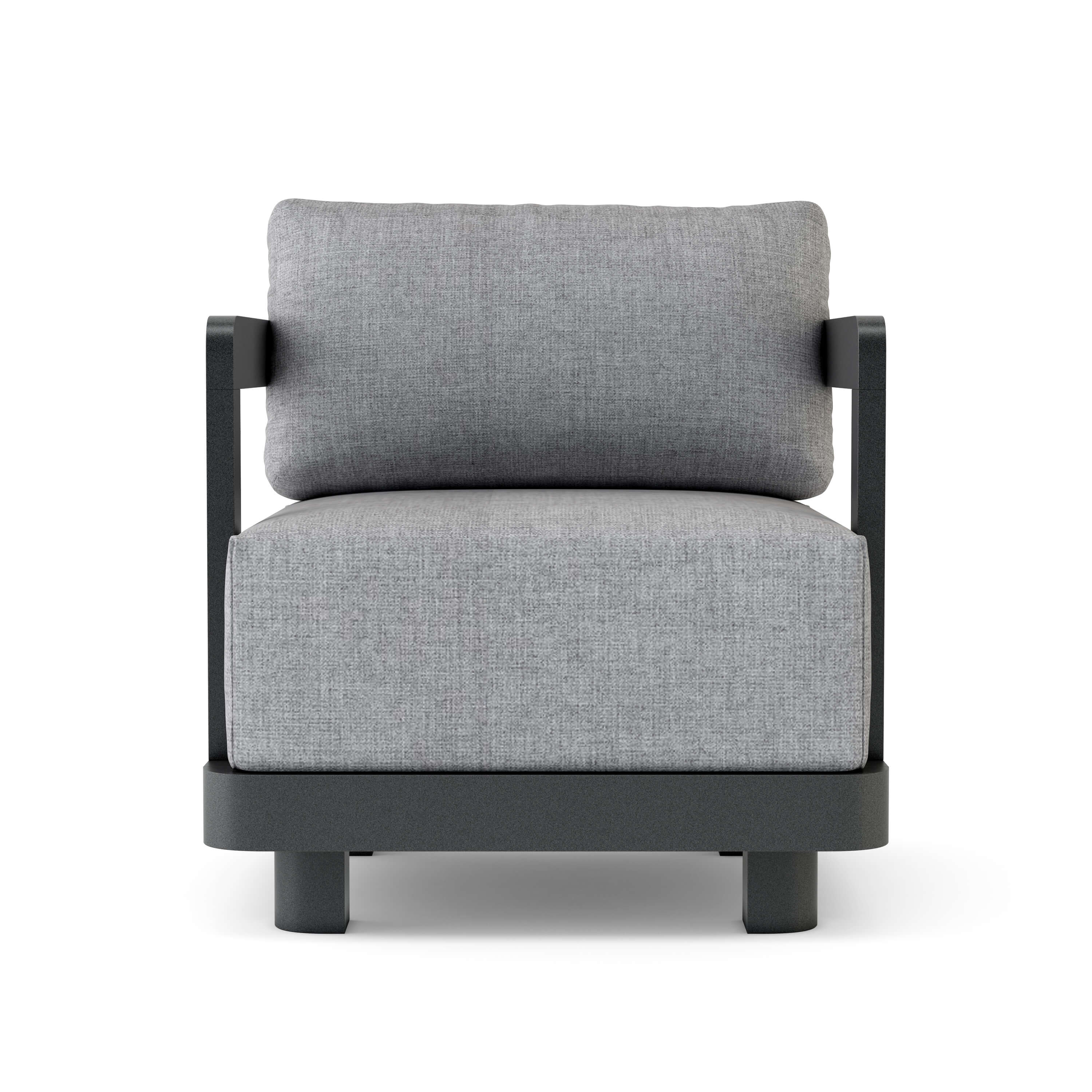 Granada Deep Seating Aluminum Armchair - Outdoor Patio Furniture for Garden, Poolside & Backyard Relaxation