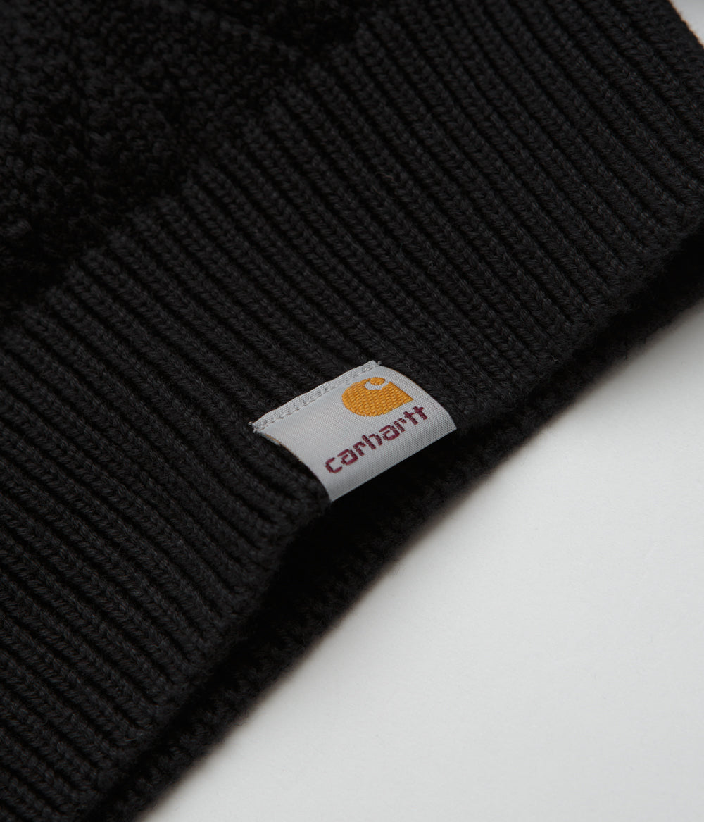 Carhartt Kaley Sweatshirt for Men & Women - Soft Cotton Pullover Hoodie in Black - Perfect for Work, Outdoor Activities & Casual Wear
