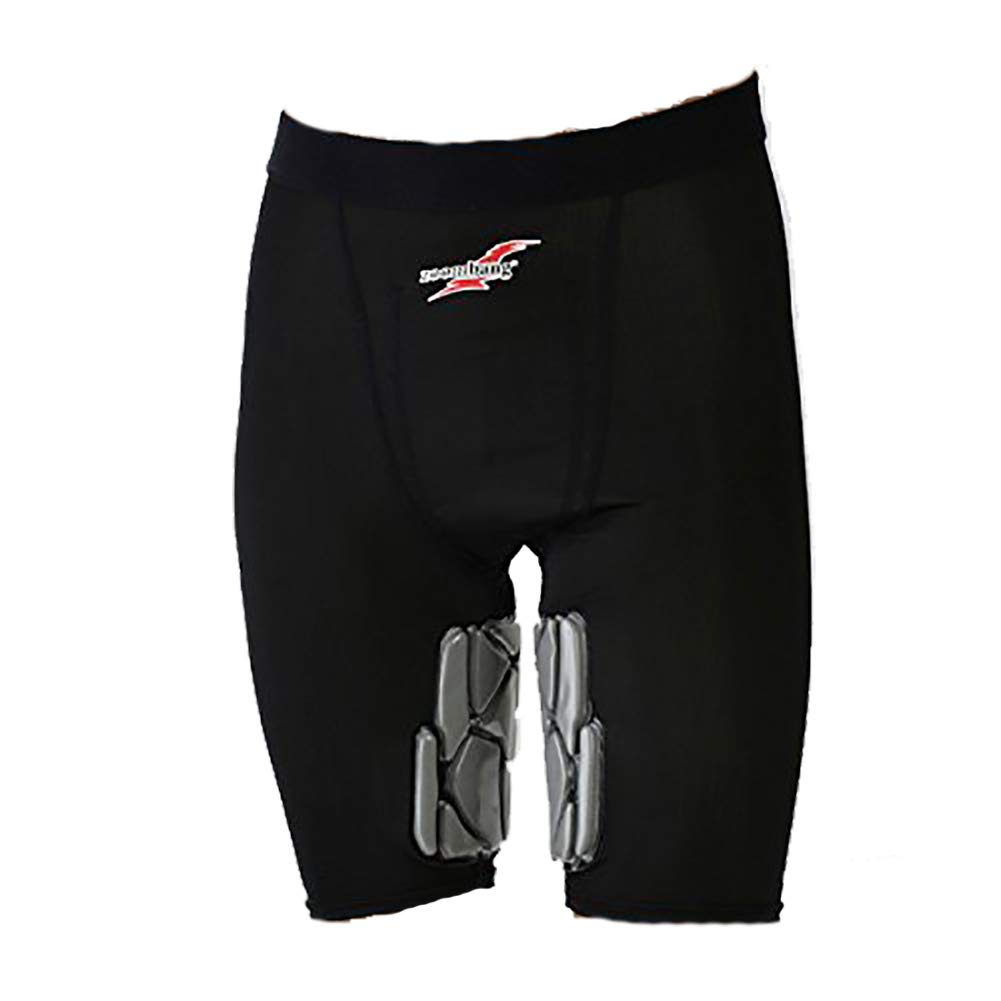 Zoombang Adult Padded Motocross Shorts - 4 Piece Protective Girdle for MX, ATV & Dirt Bike Riding | Impact Protection for Off-Road Sports