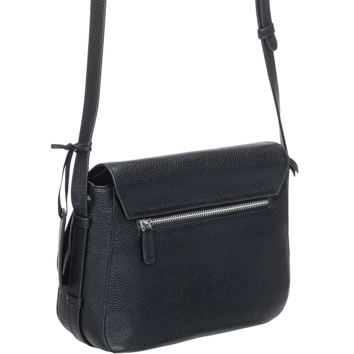Mancini Pebbled Amy Leather Crossbody Bag for Women - Stylish & Durable Handbag for Everyday Use, Work, Travel, and Shopping