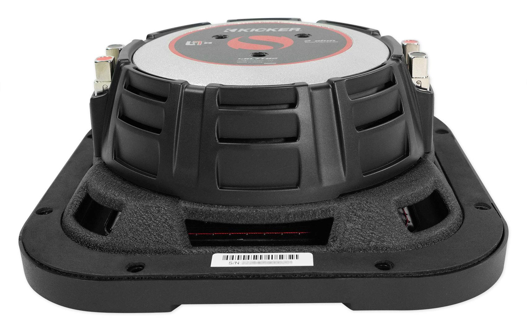 KICKER 46L7T82 8-Inch 700W L7T Solo-Baric Car Subwoofer with Mono Amplifier & Amp Kit - Premium Bass System for Trucks, SUVs & Car Audio Upgrades
