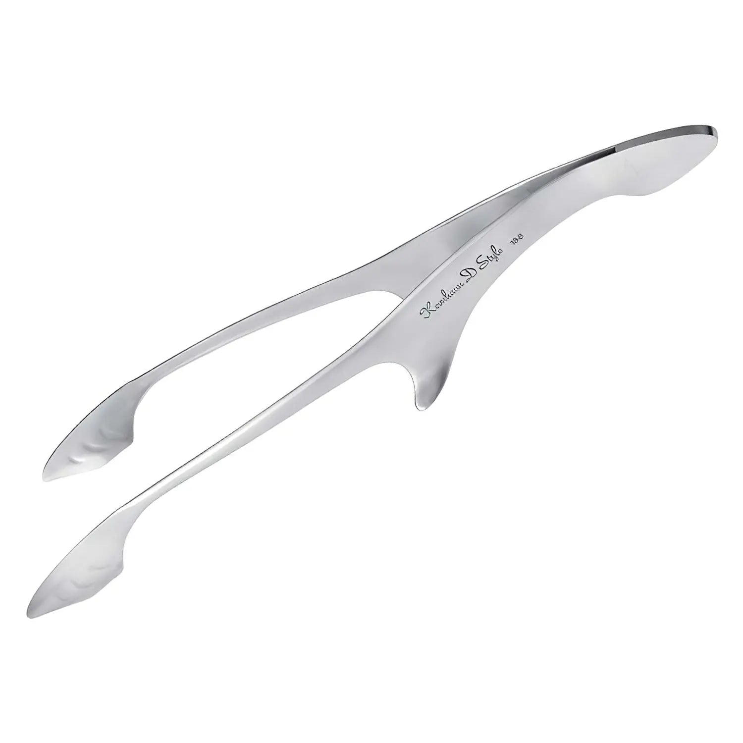 Premium Stainless Steel BBQ Tongs - 12 Inch Heavy Duty Grilling Tongs for Outdoor Cooking, Camping & Backyard Barbecue - Heat Resistant & Non-Slip Grip