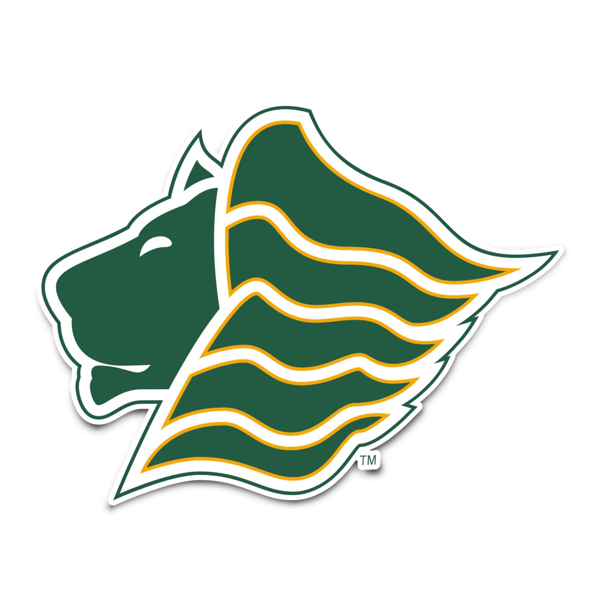 Desert Cactus Saint Leo University Lions Vinyl Decal Sticker - Waterproof Laptop, Water Bottle, Car, Scrapbook Decor - Perfect for School Spirit, College Dorm, Graduation Gifts & Fan Accessories