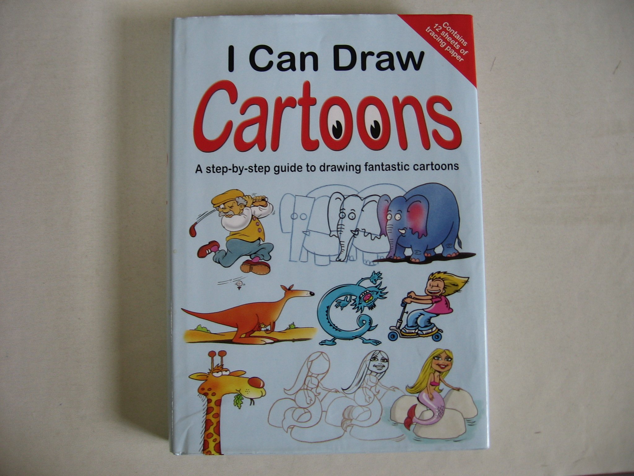 How to Draw Cartoons Step by Step - Easy Guide for Beginners | Perfect for Kids, Artists & DIY Gifts | Learn to Create Amazing Cartoons at Home or School