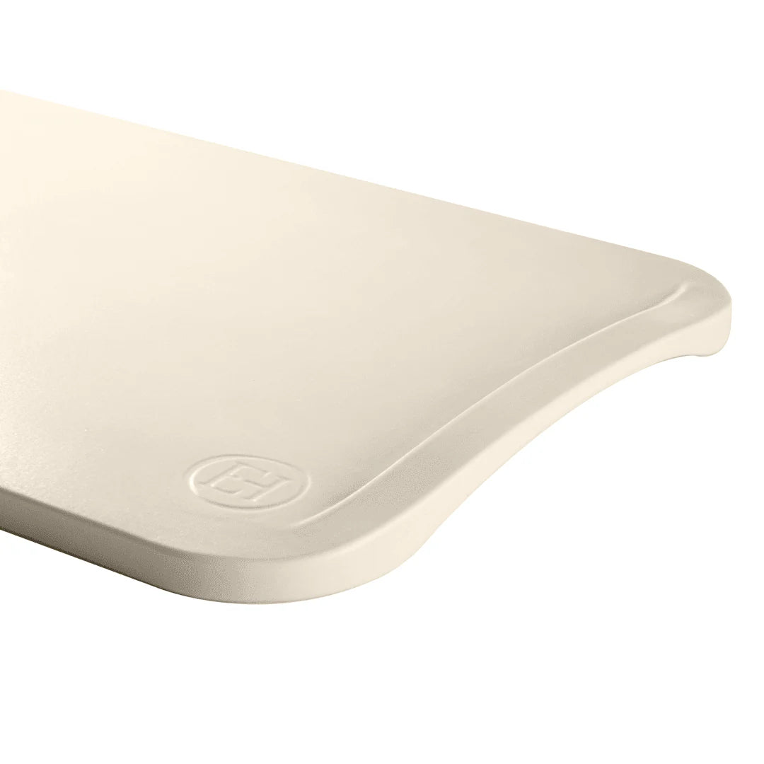 Emile Henry Maestro Pizza Stone - Premium Ceramic Baking Stone for Perfect Homemade Pizza, Bread & Pastry | Ideal for Oven, Grill & Outdoor Cooking | Cream Color