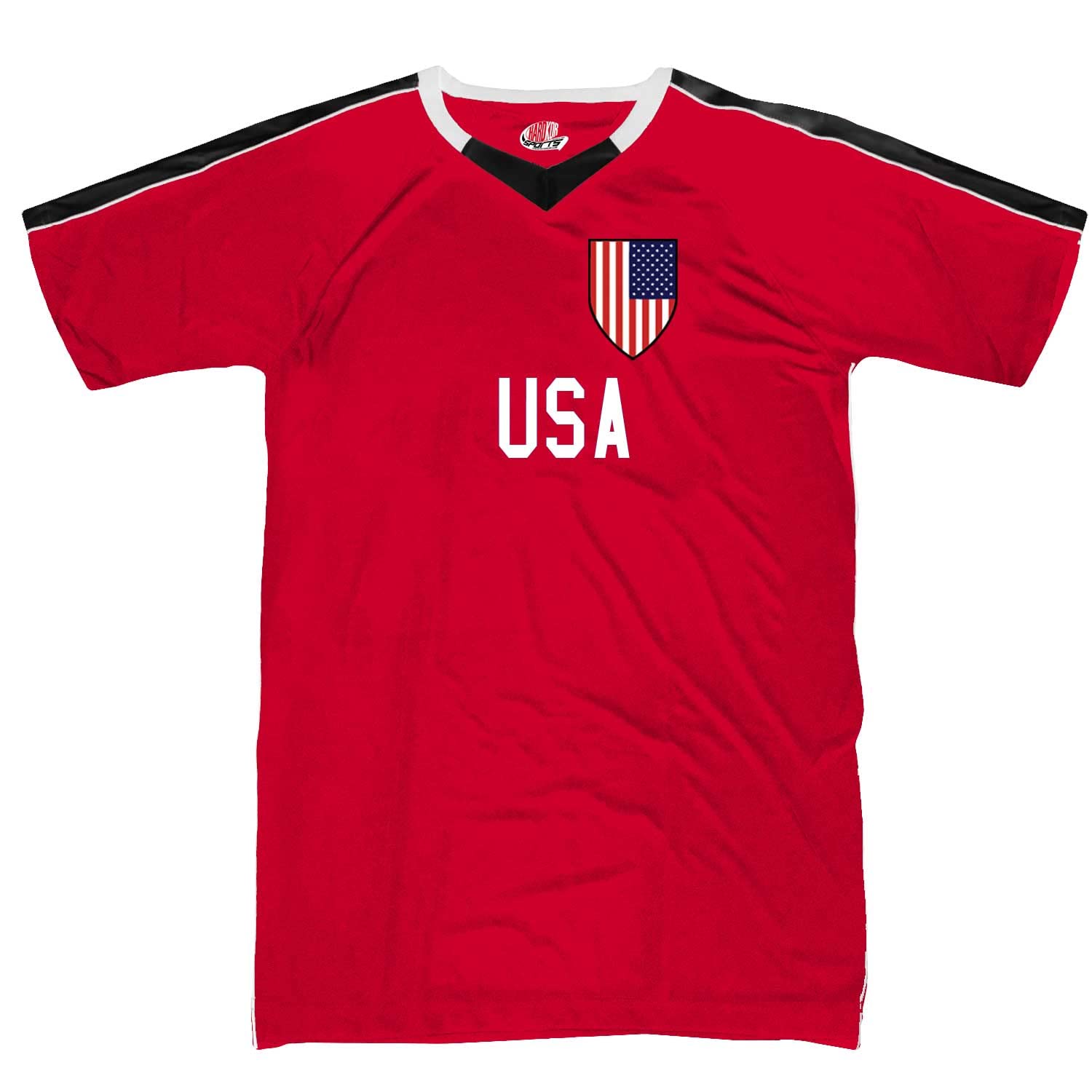 Custom USA Soccer Jersey Personalized with Your Name & Number - High-Quality Breathable Fabric for Men, Women & Youth - Perfect for Games, Training & Fan Support