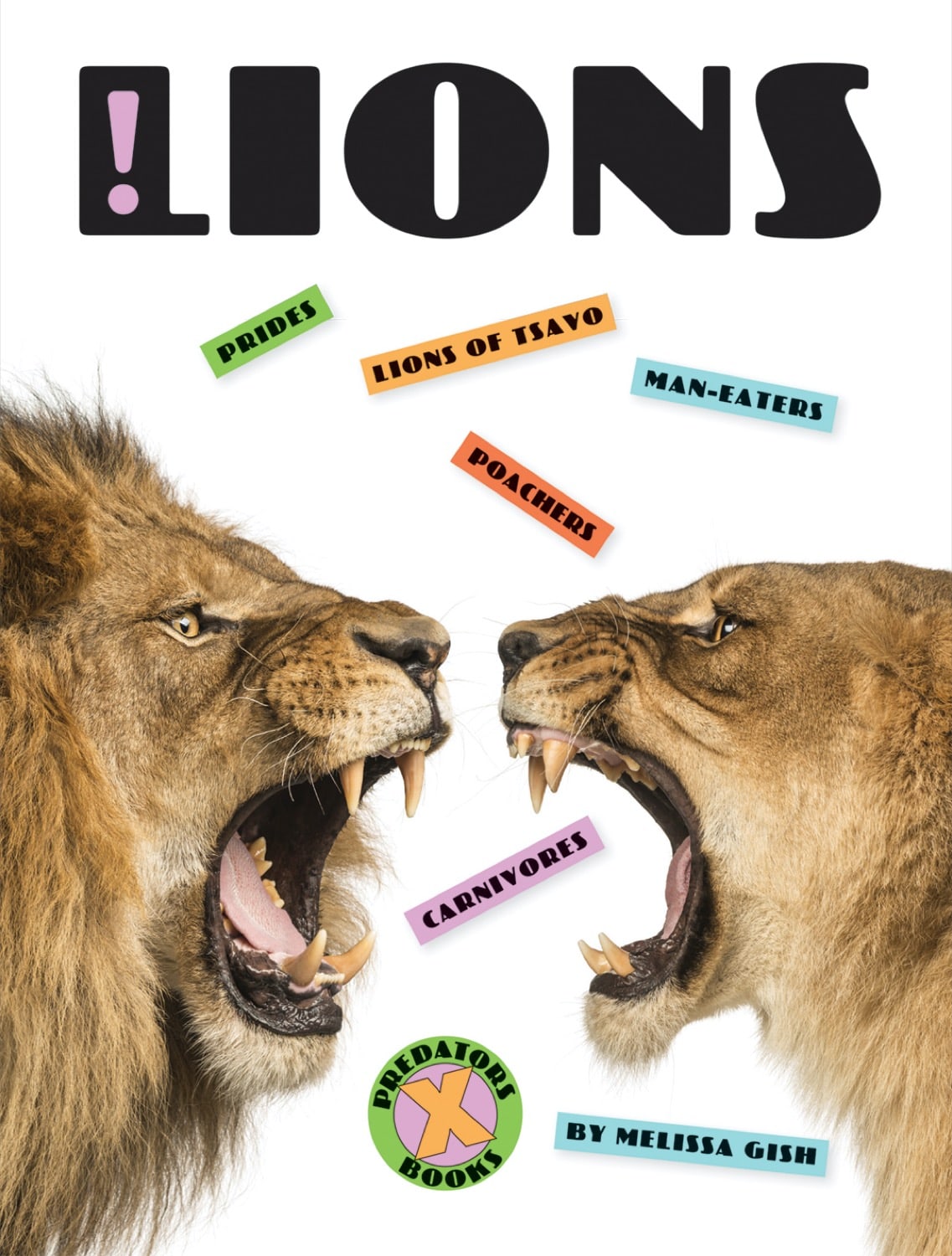 Lions Book 9781608188192 - Wildlife Education & Nature Reading for Kids, Adults - Perfect for School Projects & Animal Lovers