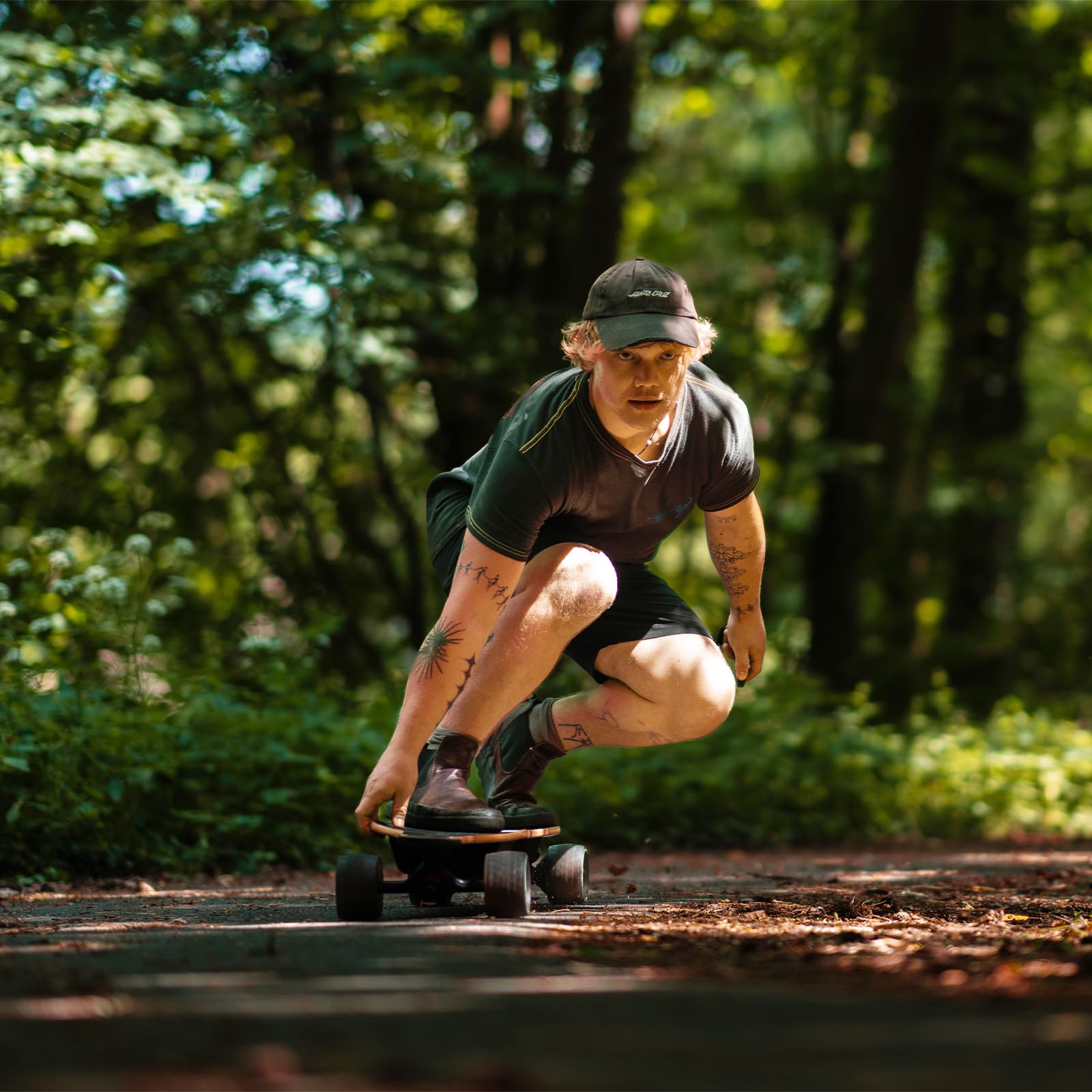 X4/Cejour Electric Skateboard with Remote Control - 29 MPH Max Speed, 1100W Hub Motor - Adult & Teen Beginner Friendly Electric Longboard - Perfect for Commuting, Campus Travel & Outdoor Adventures