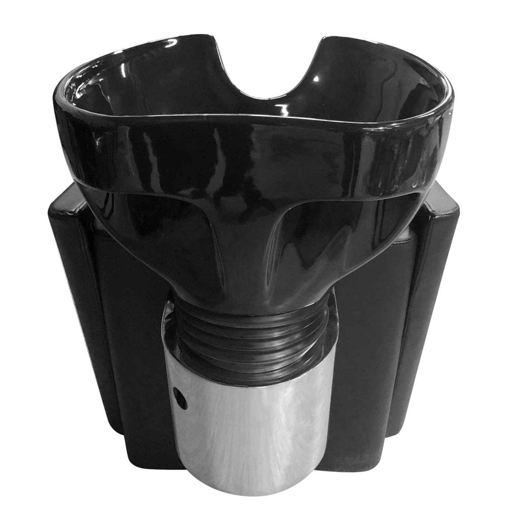 Premium Salon Shampoo Bowl with Backwash Unit - Adjustable Sink Chair & Hair Washing Station SU 121 for Professional Stylists & Home Use
