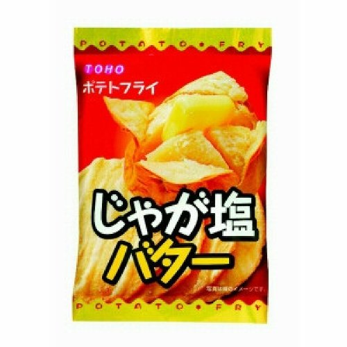 Dongfeng Salted Butter Potato Snacks 11g (20 Bags) - Crispy Fries for Parties, Movie Nights & On-the-Go Snacking