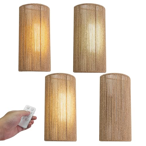 Brown(hemp rope,4 pack)