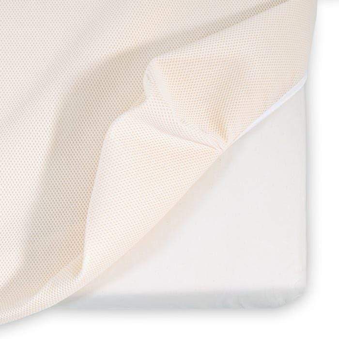 Naturepedic Organic Breathable Waterproof Mattress Pad - Hypoallergenic & Chemical-Free for Baby Cribs, Toddler Beds & Adult Mattresses - Perfect for Allergy Sufferers & Eco-Conscious Homes