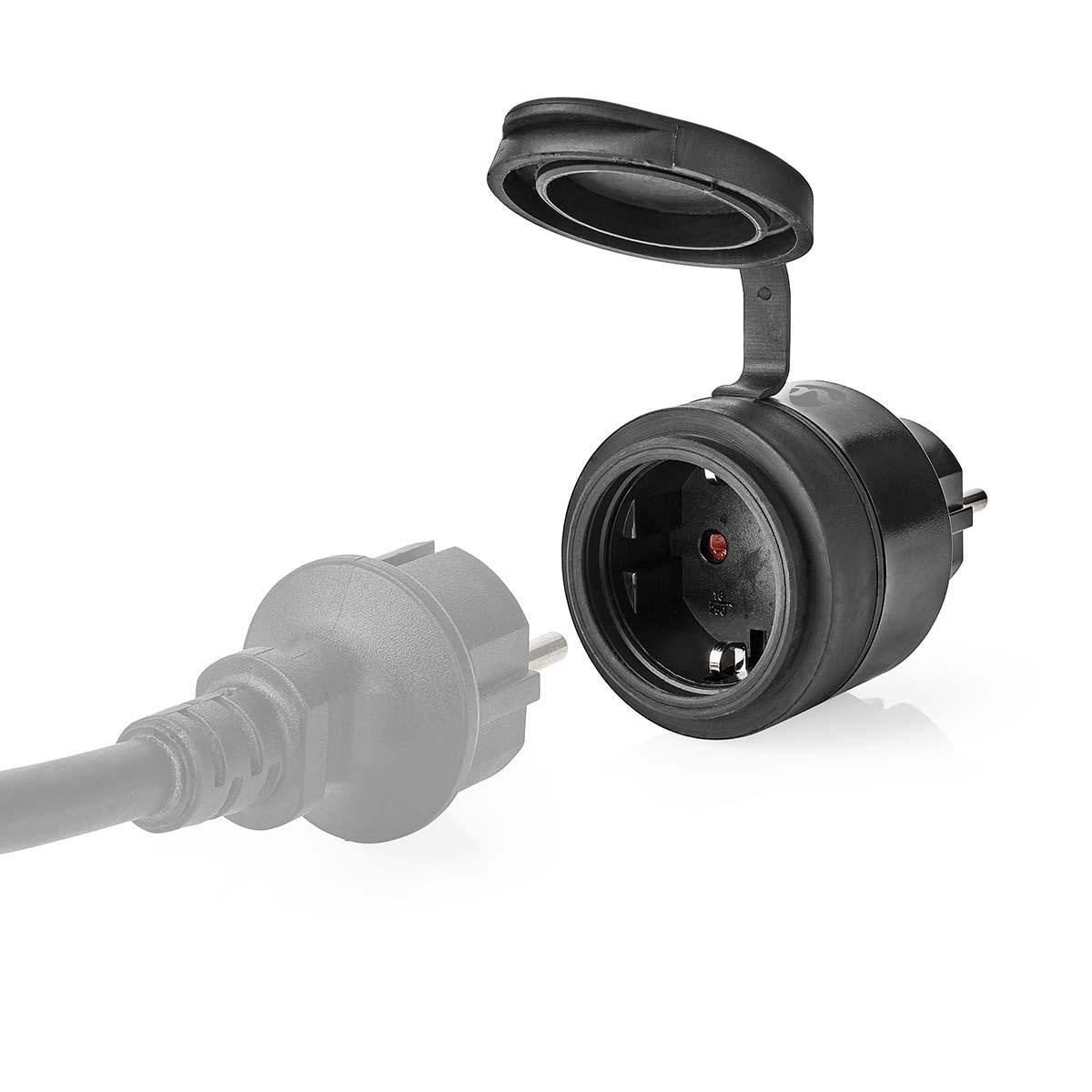 SmartLife Outdoor Smart Plug - Weatherproof WiFi Outlet for Garden, Patio & Home Automation - Control Lights & Devices Remotely via App (Works with Alexa & Google Assistant)