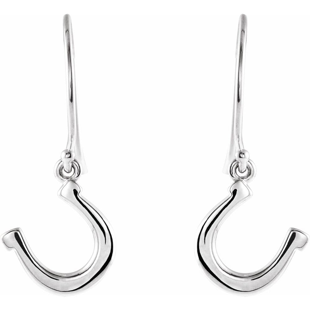 14K Gold Horseshoe Earrings for Women - Elegant Fine Jewelry Gift for Her - Perfect for Everyday Wear & Special Occasions