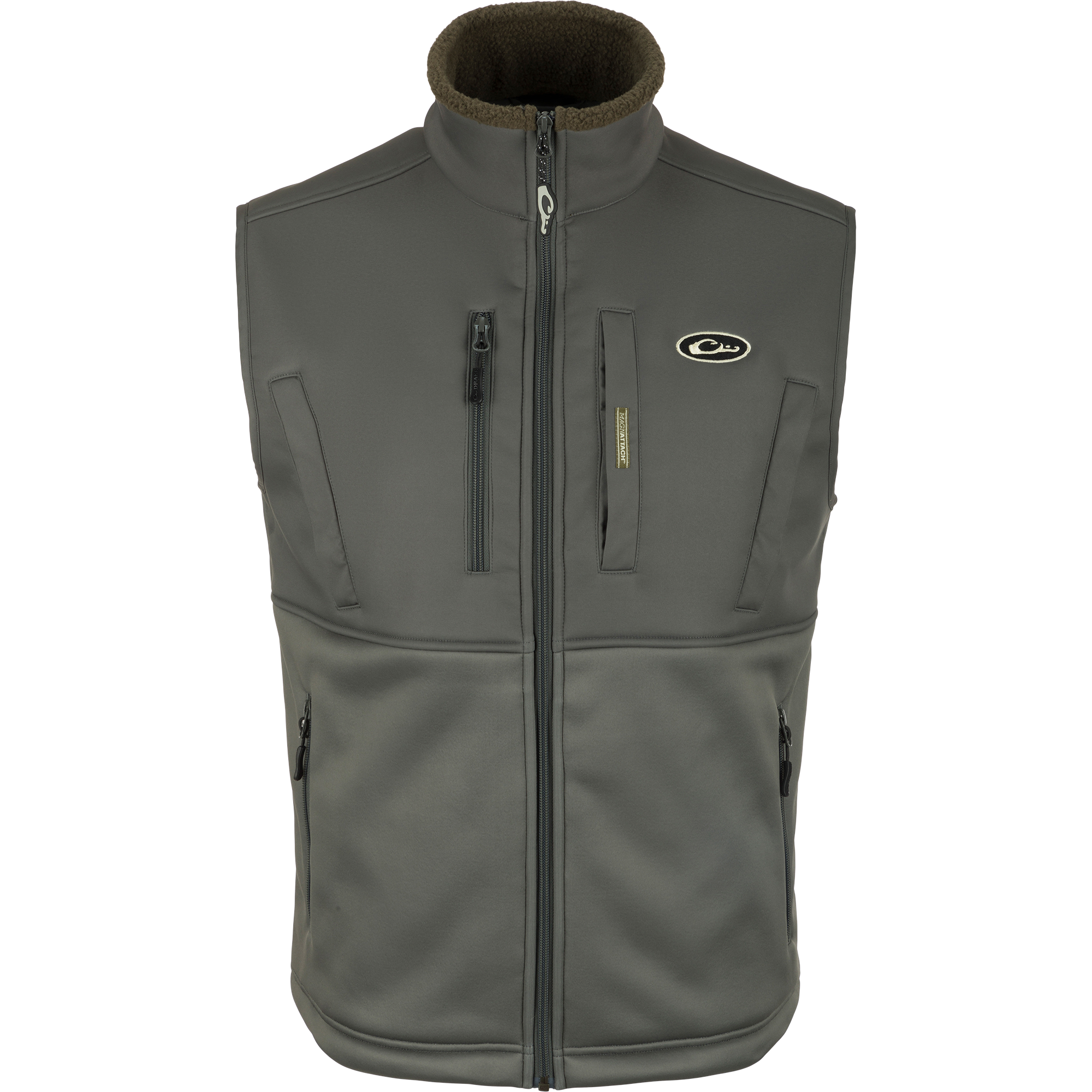 Hole Shot Solid Vest for Men - Lightweight Performance Fishing & Hunting Vest with Multiple Pockets - Perfect for Outdoor Adventures, Camping, and Water Sports