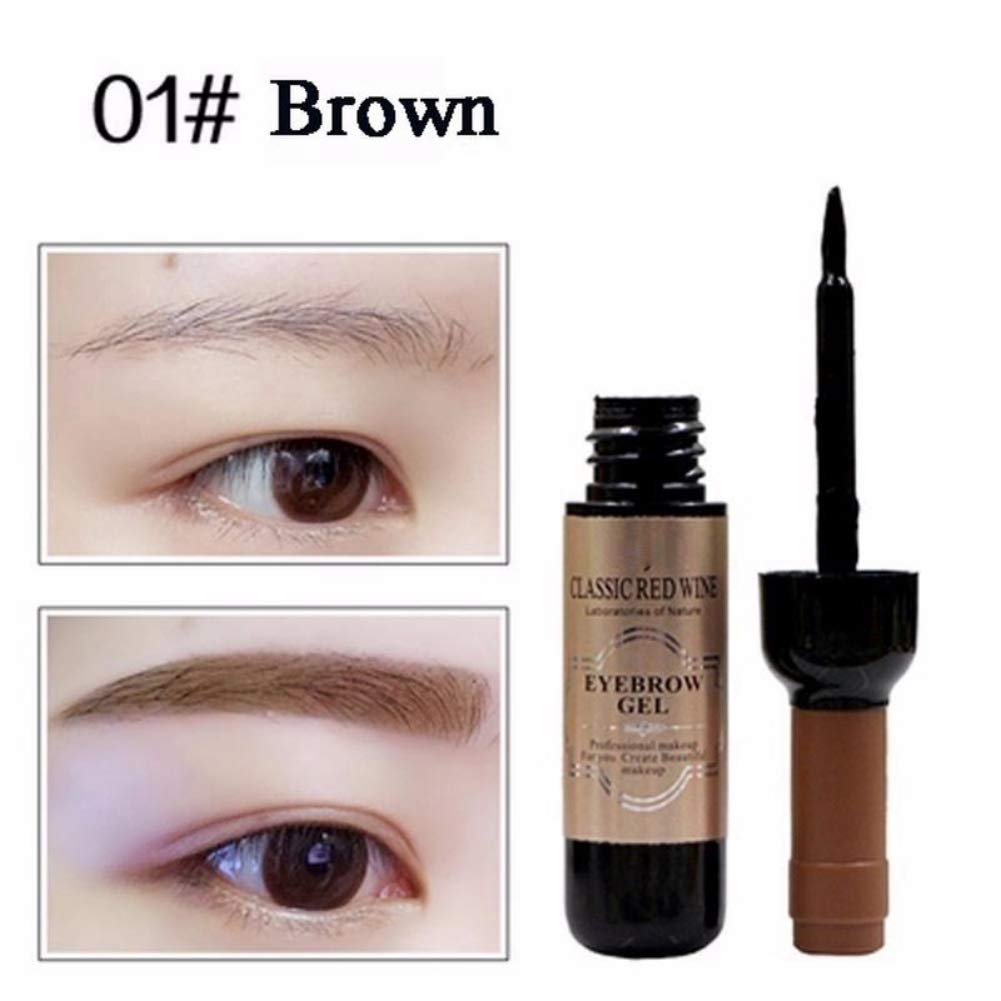 Allbestaye Semi-Permanent Eyebrow Tint Gel - Peel Off Brow Tattoo & Dye Cream for Natural-Looking Eyebrows | Waterproof, Long-Lasting Eyebrow Makeup for Daily Use & Special Occasions