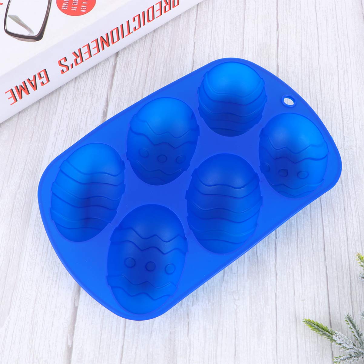 OSALADI Easter Egg Cake Pan Set - Non-Stick Baking Molds for Easter Cakes, Cupcakes & Desserts - Perfect for Holiday Baking, Party Treats & Family Gatherings