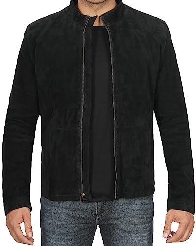Black - Tom Suede Jacket