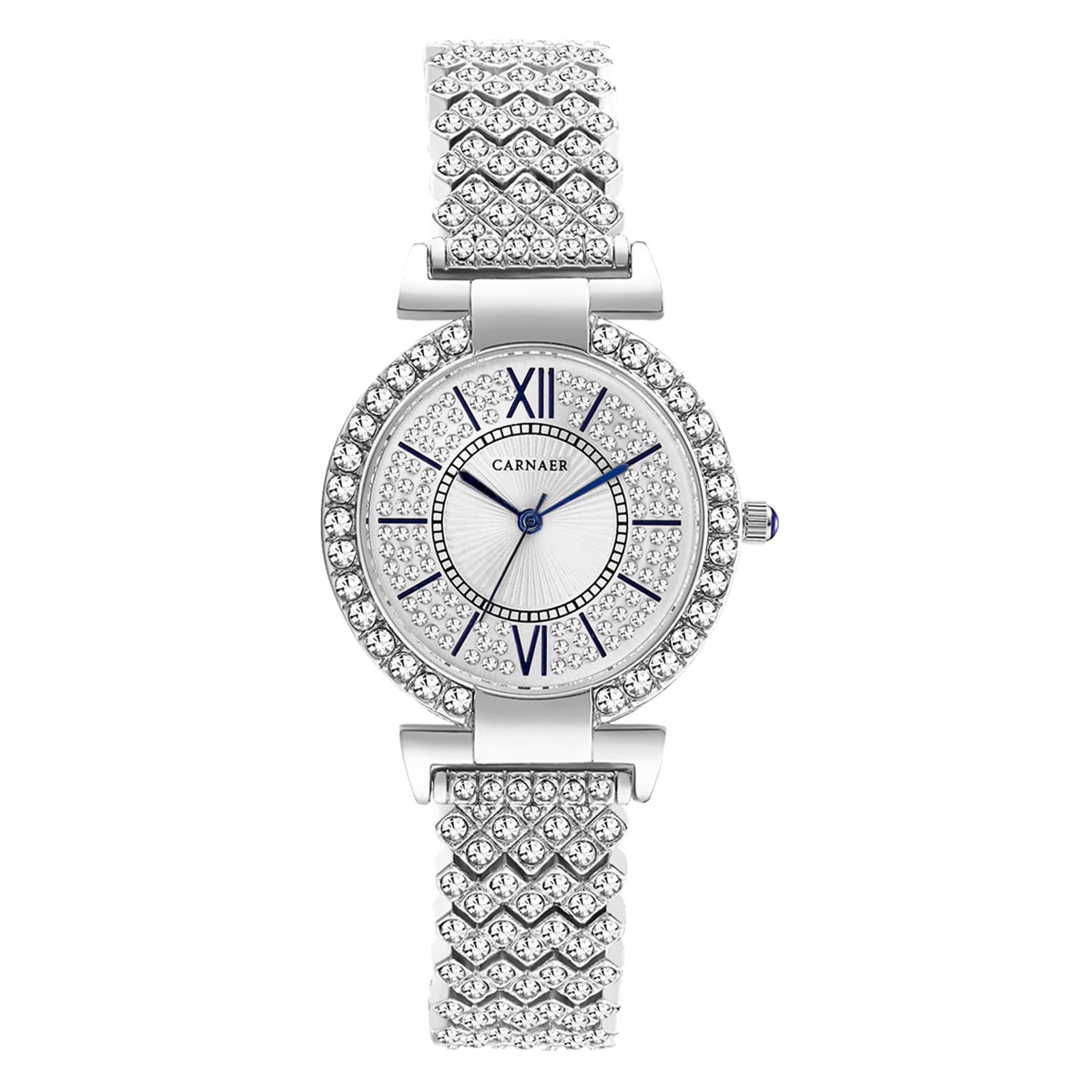 Avaner Women's Elegant Slim Bangle Watch - Analog Quartz Bracelet with Rhinestones for Daily Wear & Special Occasions | Perfect Gift for Her, Office, Party & Wedding Accessories