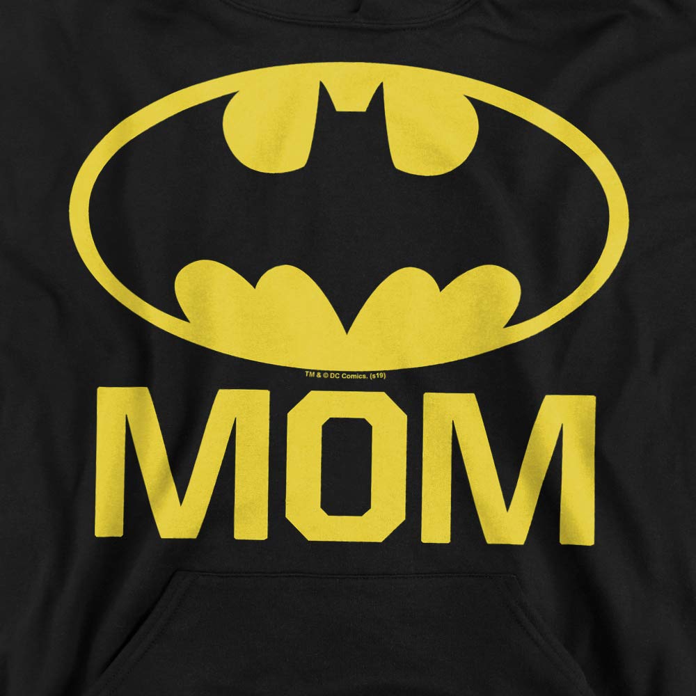 Trevco Batman Bat Mom Unisex Youth Pullover Hoodie - Soft & Comfortable Kids Hooded Sweatshirt for School, Play & Everyday Wear