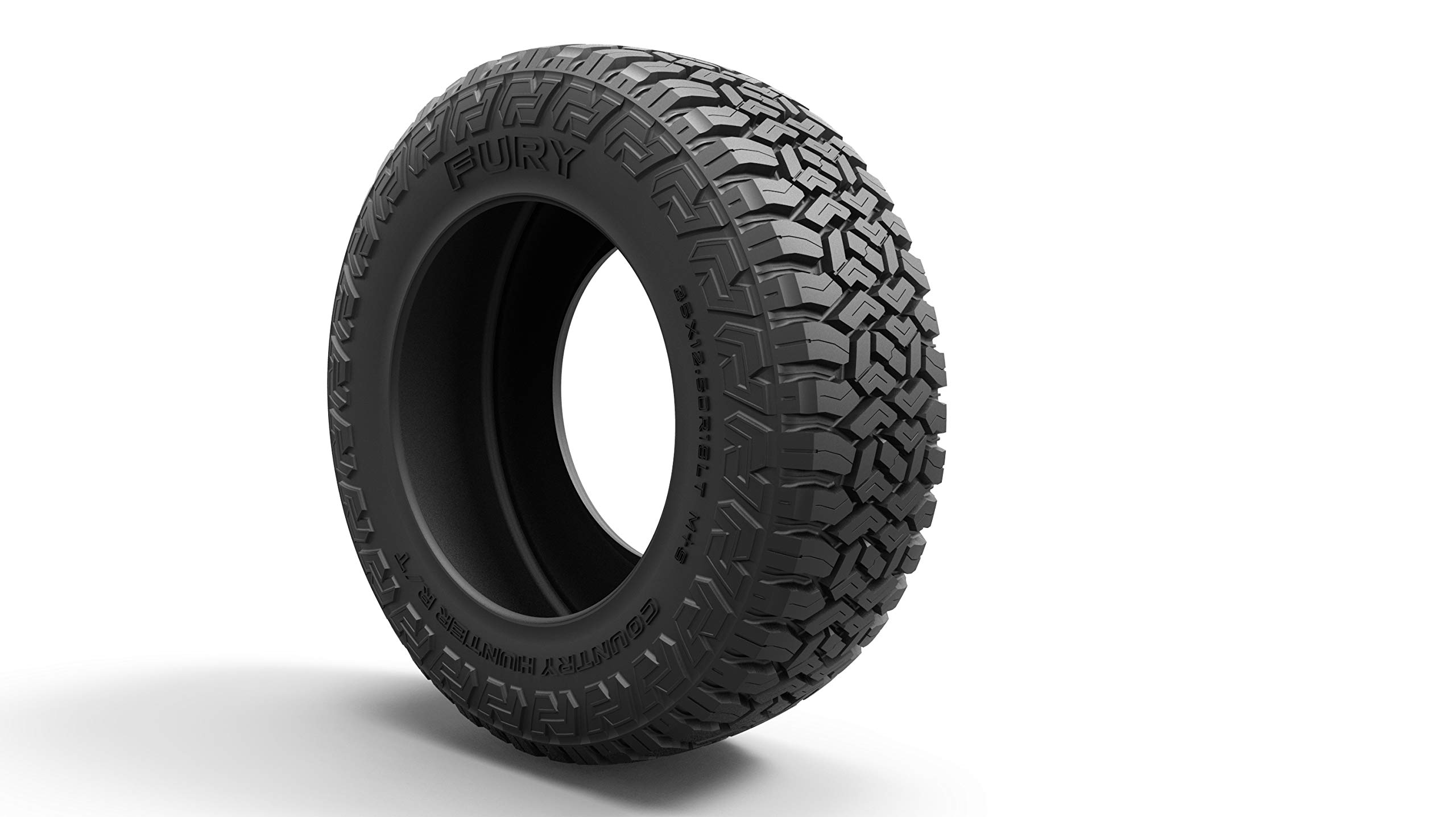 Fury Off-Road Tires RT3055520 Country Hunter RT - Premium All-Terrain Truck Tires for Mud, Snow & Rocky Trails | Ideal for Off-Roading, Hunting & Adventure Trips
